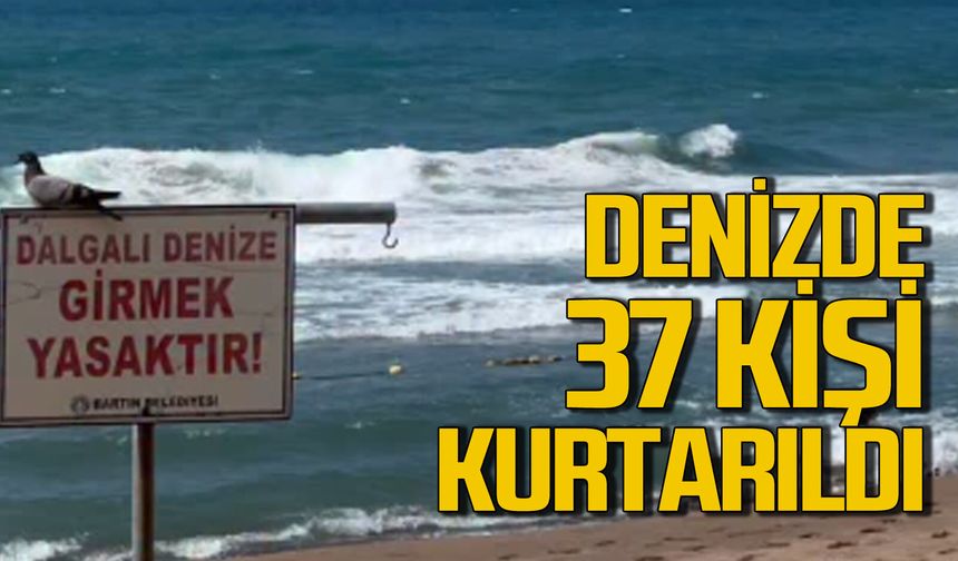 Cankurtaranlar hafta sonu 37 kişiyi ölümden kurtardı