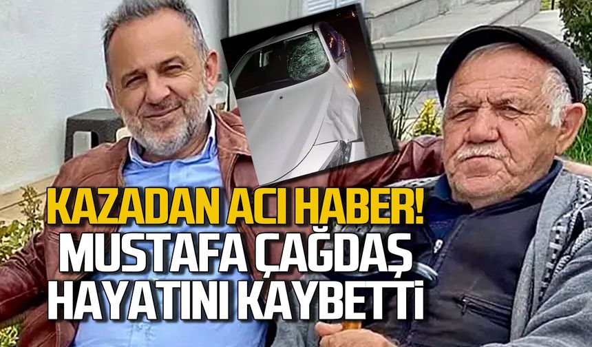 Kazadan acı haber... Mustafa Çağdaş hayatını kaybetti