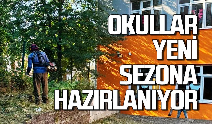Ereğli'de okullar yeni sezona hazırlanıyor