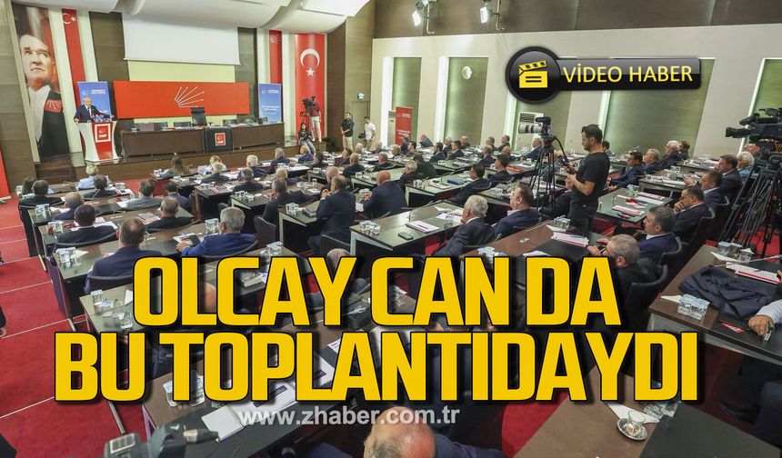 Kılıçdaroğlu, 81 İl Başkanıyla buluştu. Olcay Can da bu toplantıdaydı
