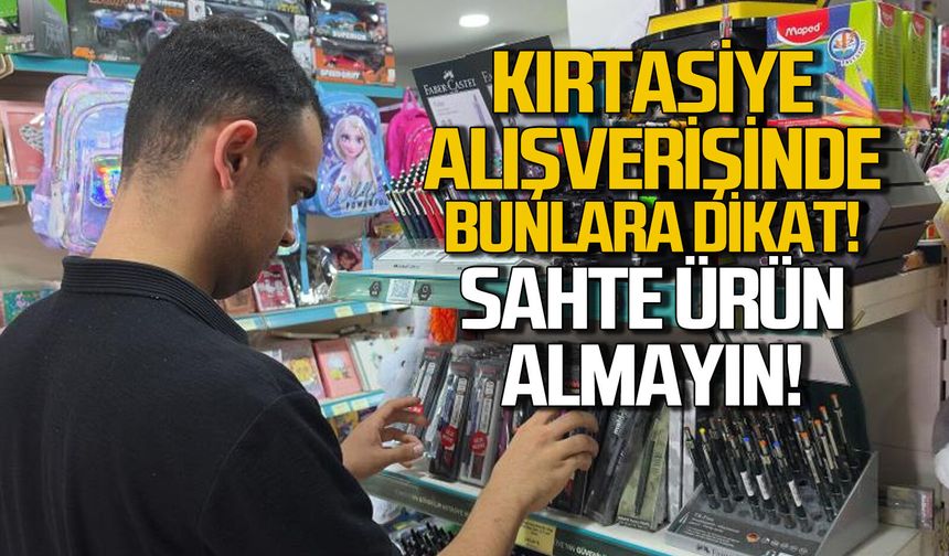 Kırtasiye alışverişinde bunlara dikkat! Sahte ürün nasıl fark edilir?