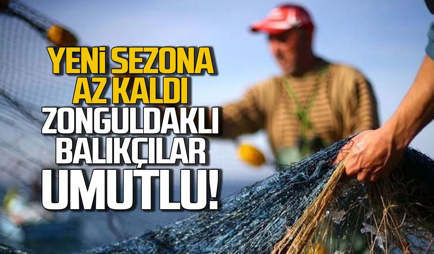 Zonguldak’ta balıkçılar yeni sezona hazırlanıyor
