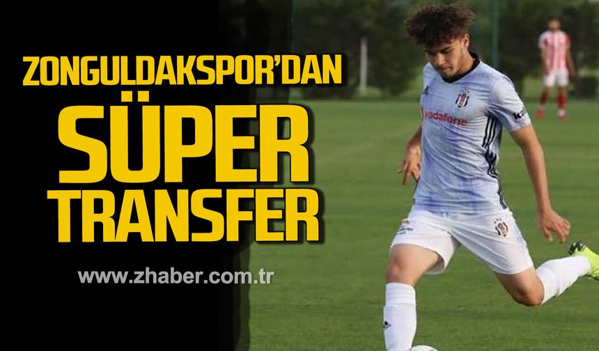Zonguldakspor’dan Süper transfer.