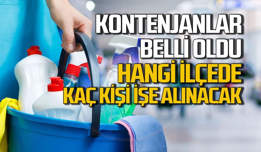 Okullara alınacak personel sayısı belli oldu: Hangi ilçede kaç kişi işe alınacak?
