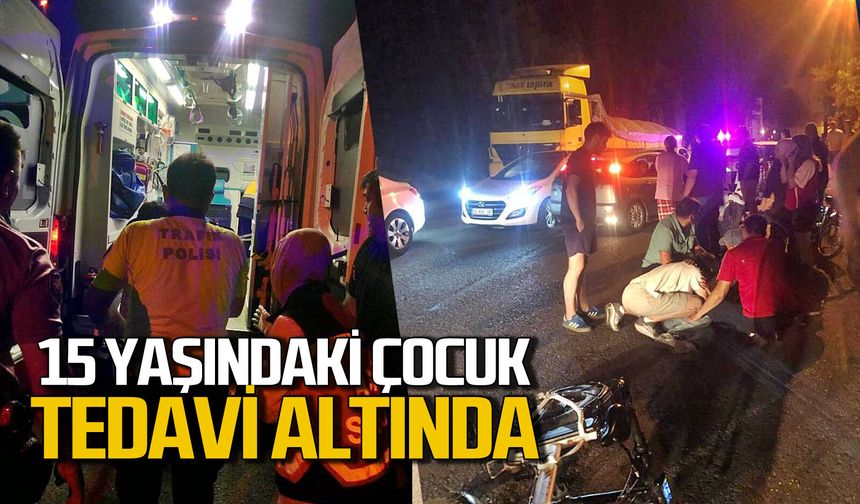 Zonguldak'ta 15 yaşındaki çocuk yaralandı