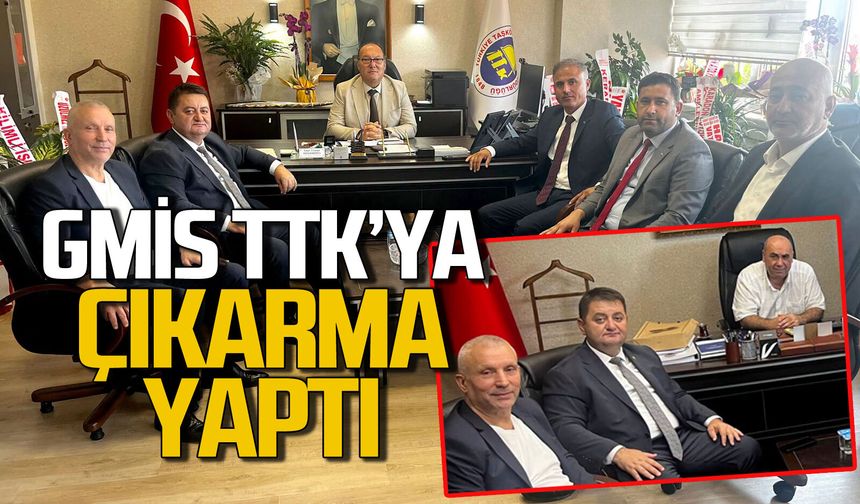 GMİS yönetiminden Ümit Yılmaz Değirmenci ve Ahmet Bük’e hayırlı olsun ziyareti