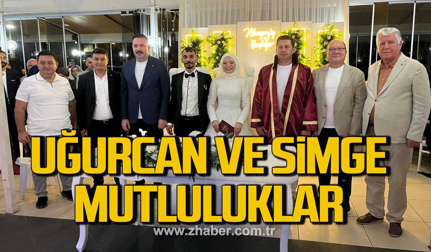 Uğurcan Kalaycık ve Simge Karakabak dünyaevine girdi