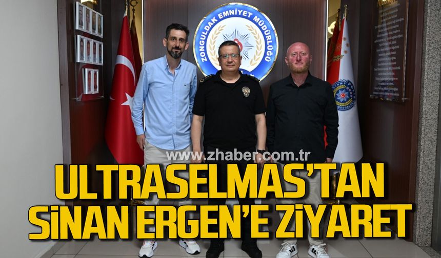Ultraselmas’tan İl Emniyet Müdürü Sinan Ergen’e ziyaret.