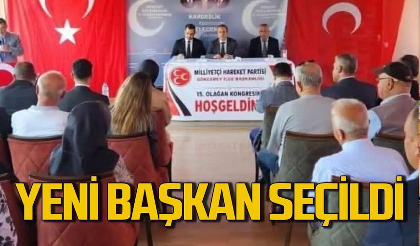 Yeni başkan belli oldu: Kongrede dostluk mesajları