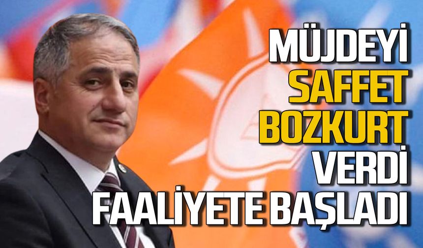 Saffet Bozkurt müjdeyi verdi: İlk müdahale ekip binası hizmete girdi