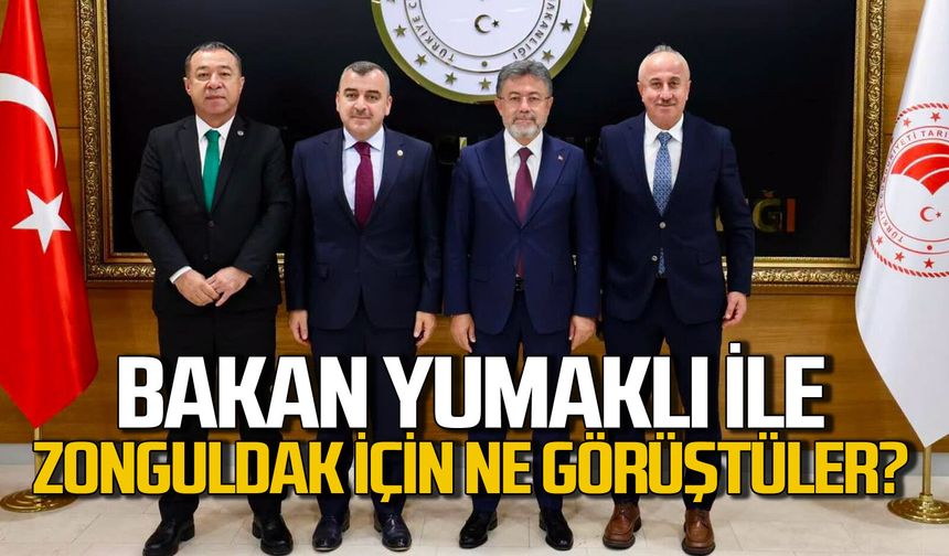 Zonguldak için Tarım ve Orman Bakanı ile ne görüştüler?