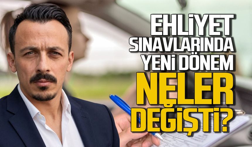Ehliyet sınavlarında yeni dönem: Ömer Bilgin yeni sistemin detaylarını anlattı