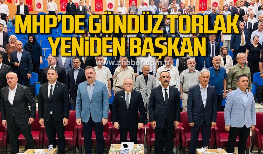 MHP'de Gündüz Torlak yeniden Başkan