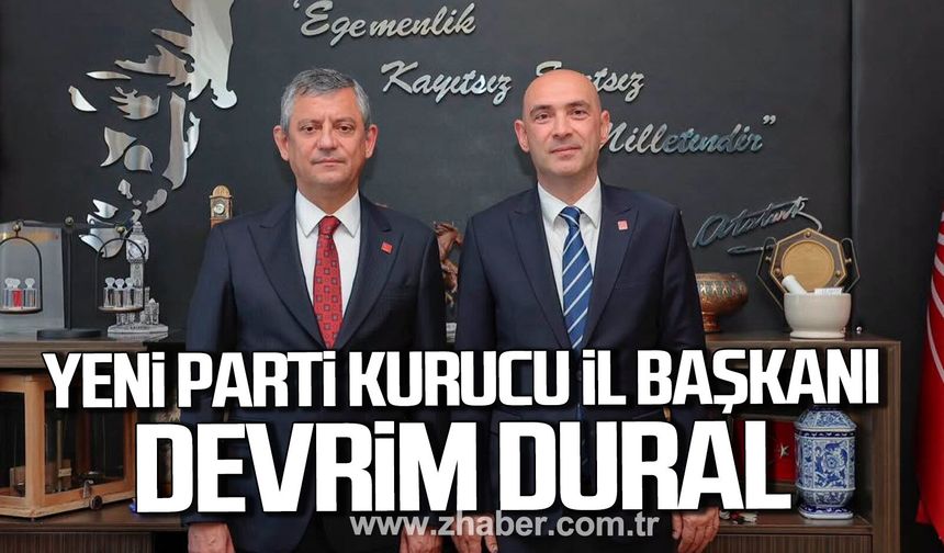 Devrim Dural Yeni Parti Kurucu İl Başkanı olarak görevlendirildi.