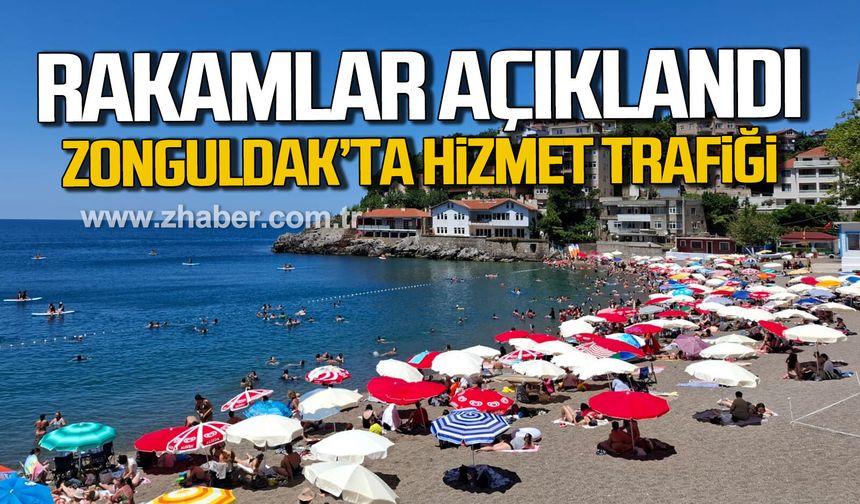 Zonguldak’ta hizmet trafiği. Ulaşımda 15 bin, plajlarda binlerce kişi hizmetten faydalanıyor.