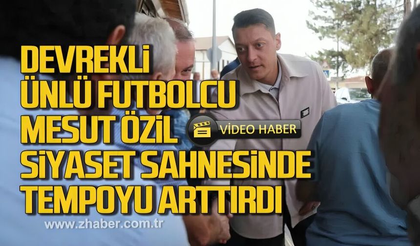 Devrekli ünlü futbolcu siyaset sahnesinde tempoyu arttırdı