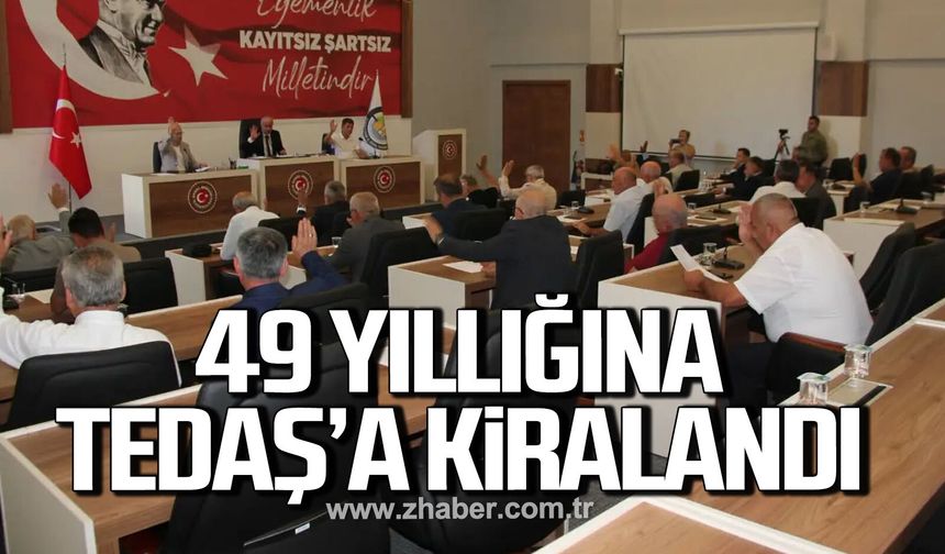 Devrek’te TEDAŞ’a 49 Yıllık Kiralama