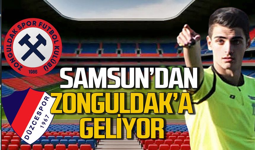 Zonguldakspor-Düzcespor maçı içini Samsun'dan Karaelmas diyarına gelecek