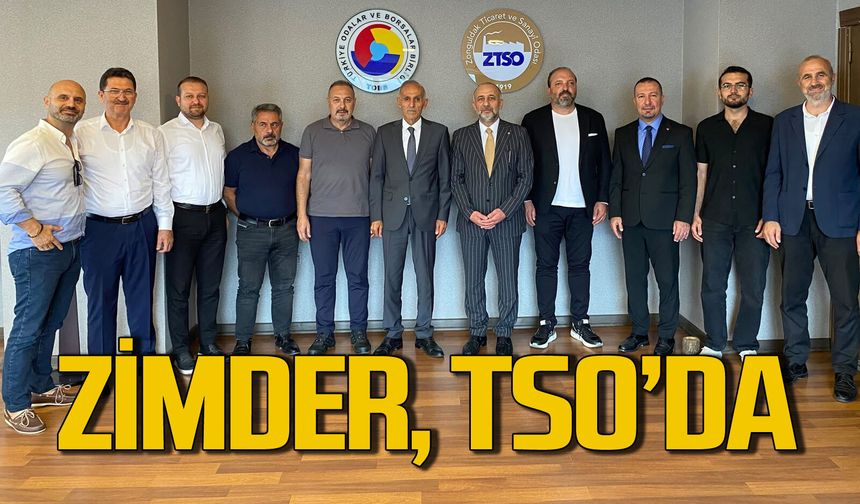 ZİMDER Zonguldak TSO'ya çıkarma yaptı