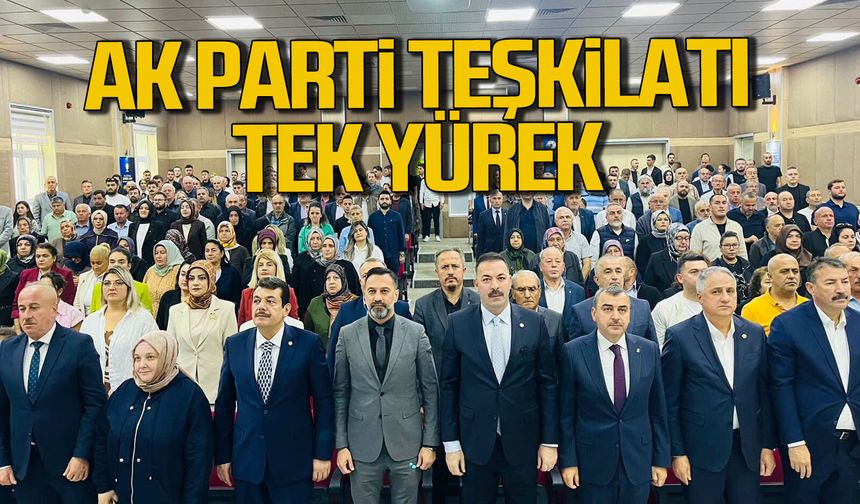 AK Parti Zonguldak teşkilatı tek yürek