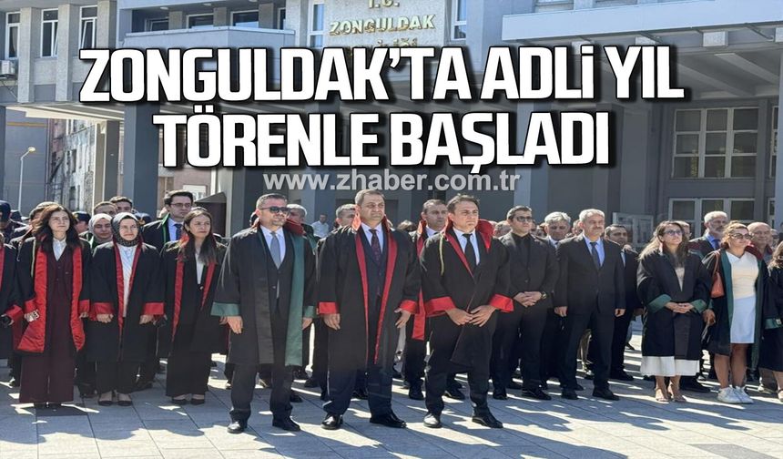 Zonguldak'ta yeni dönem adli yılı törenle başladı