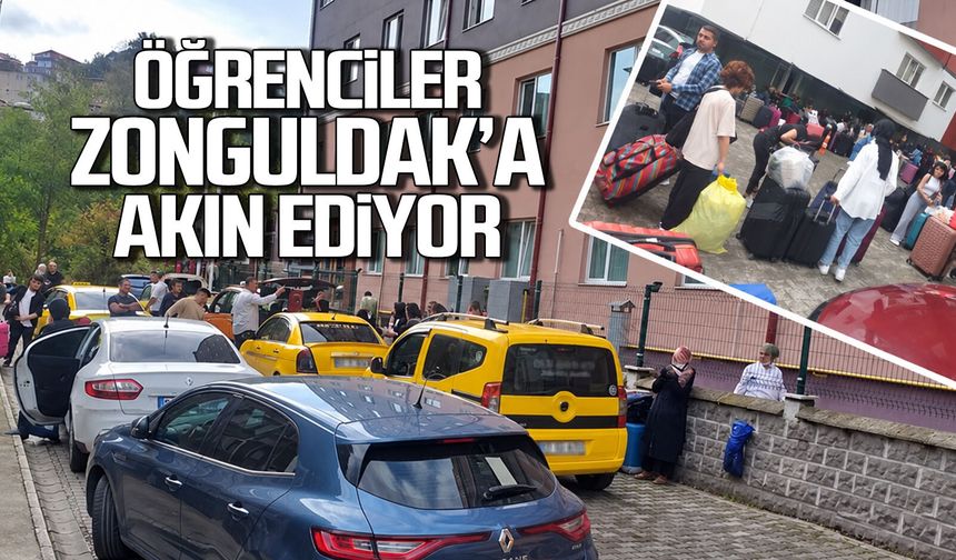 Öğrenciler Zonguldak’a akın ediyor