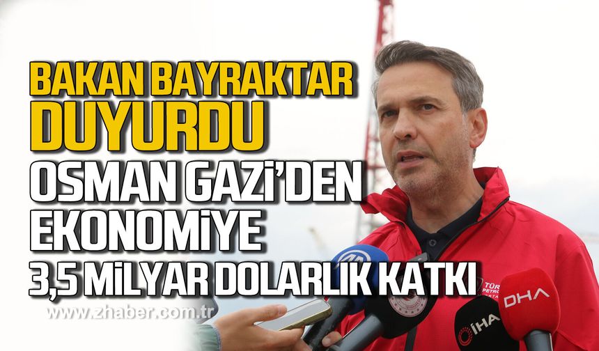 Bakan Bayraktar:  "Yeni platformla ekonomiye yılda 3,5 milyar dolarlık dev katkı"