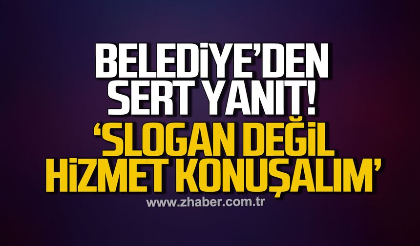 Devrek Belediyesi'nden sert yanıt: 'Slogan değil, hizmet konuşalım'