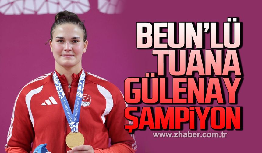 BEUN'lü Tuana Gülenay şampiyon oldu