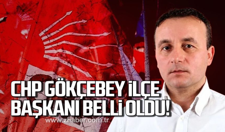 CHP Gökçebey’de yeni dönem: İlçe başkanlığına Asım Sezer atandı