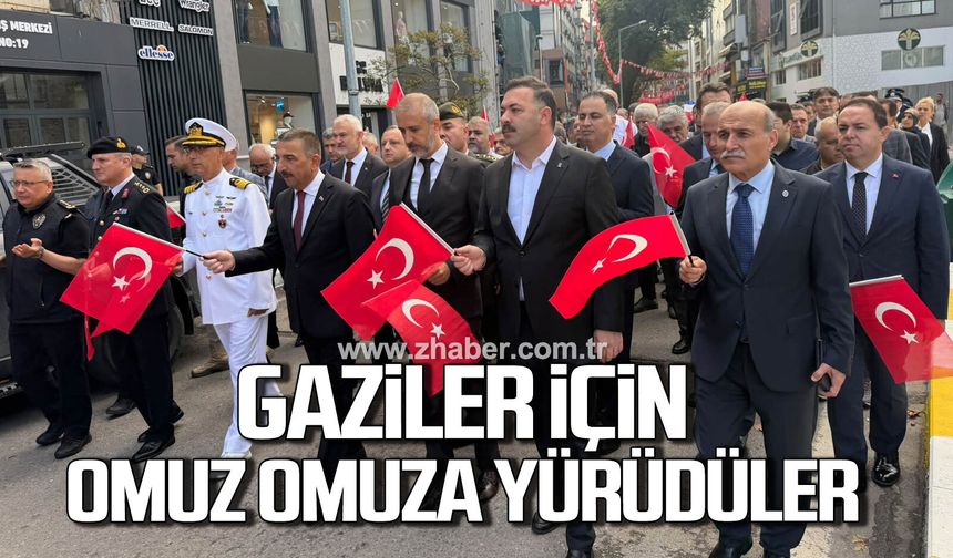 Zonguldak’ta 19 Eylül Gaziler Günü Coşkusu