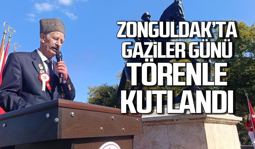 Zonguldak’ta Gaziler Günü törenle kutlandı