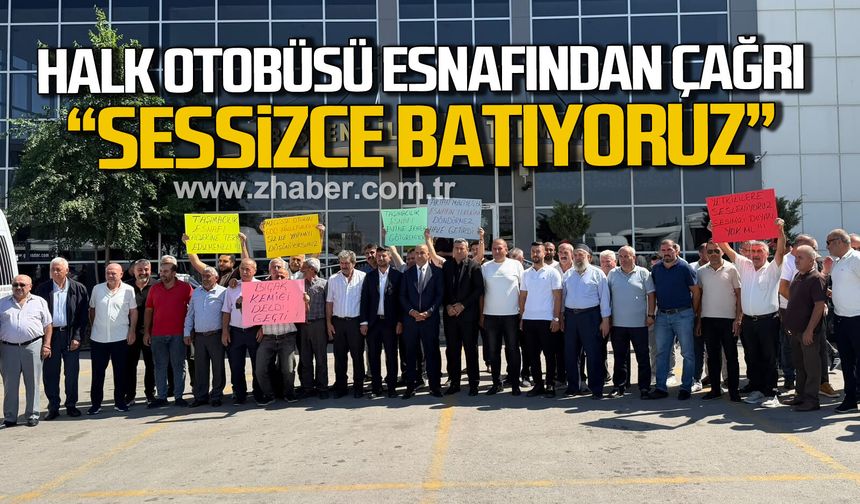 Özel halk otobüsü esnafından çağrı: “Bir esnaf topluluğu sessizce batıyor”