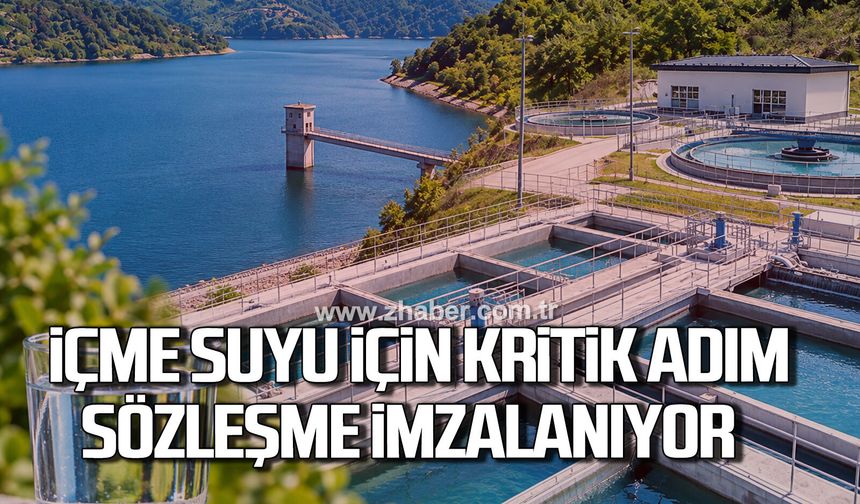 Alaplı’nın içme suyu için kritik adım: Sözleşme imzalanıyor