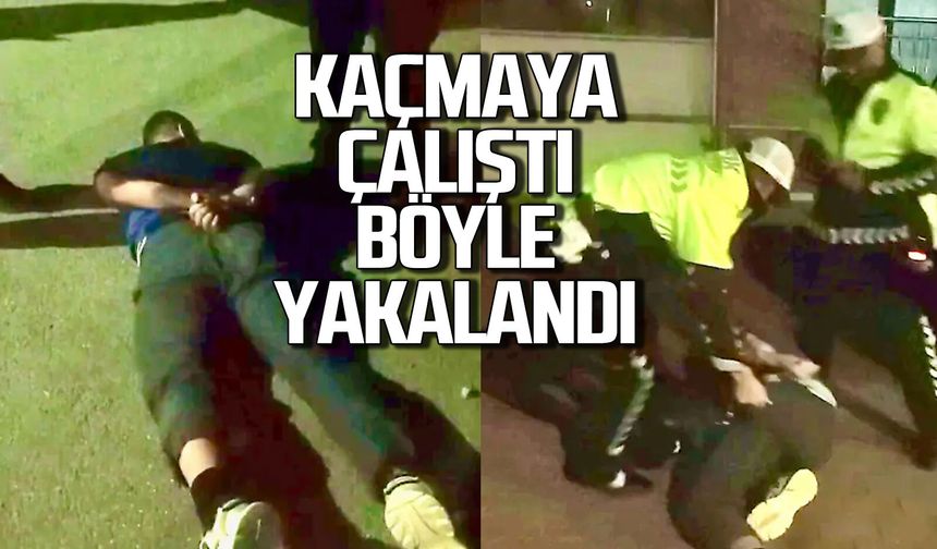 Kaçmaya çalıştı ikinci kez yakalandı: 425 bin TL ceza