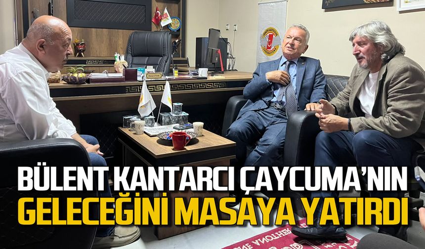 Bülent Kantarcı Çaycuma’nın geleceği ve yatırımları değerlendirdi