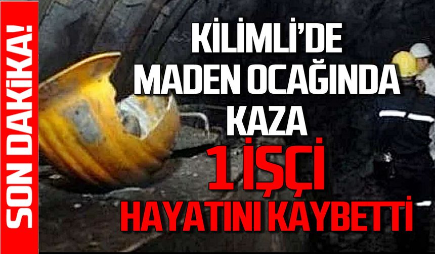 Zonguldak’ta maden ocağında kaza: 1 işçi hayatını kaybetti