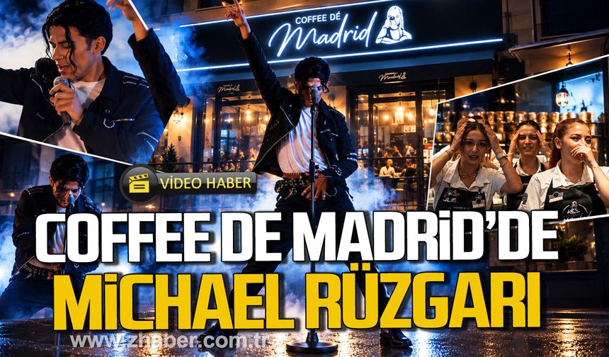 Coffee De Madrid Kozlu’da Michael Rüzgarı.
