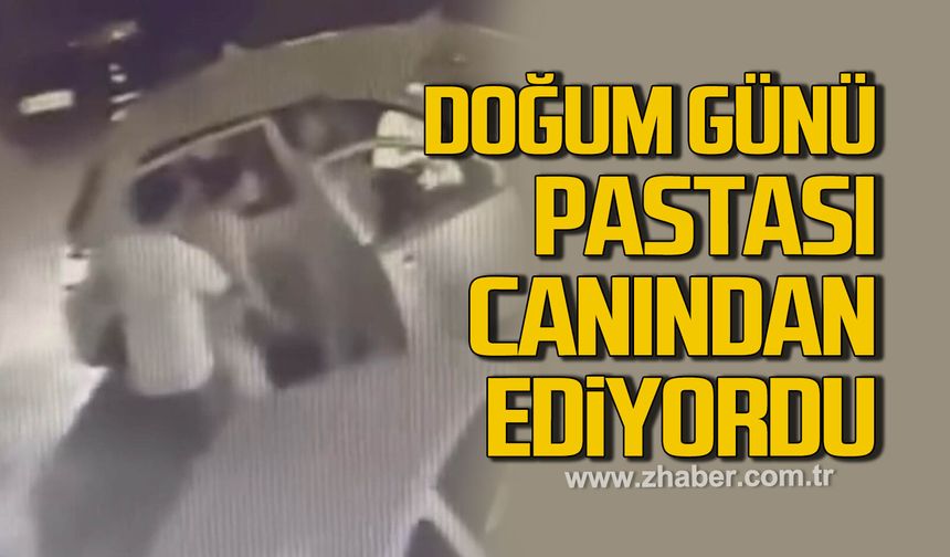 Doğum günü pastası canından ediyordu