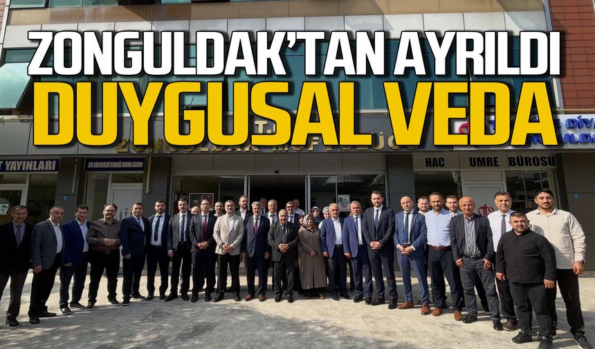 Zonguldak’tan ayrıldı: İbrahim Halil Demir’e duygusal veda