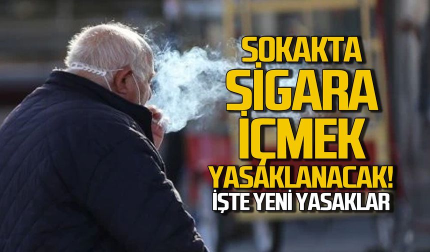 Sigaraya yönelik yeni yasaklar geliyor...
