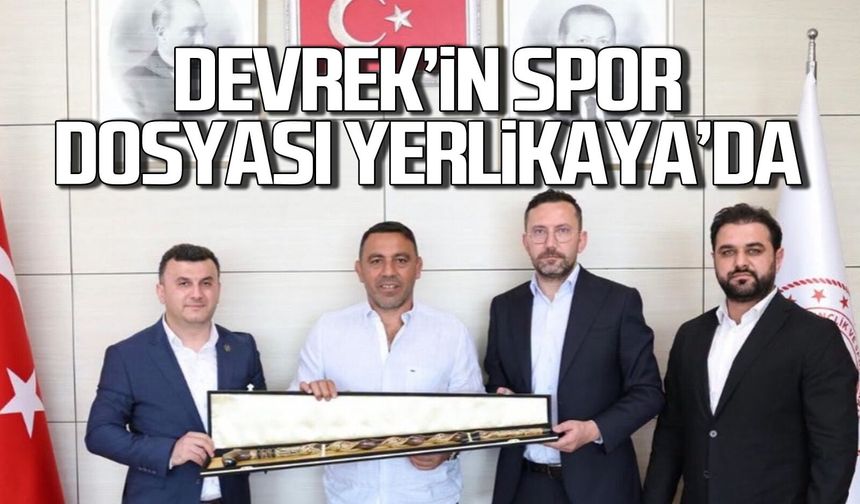 Devrek’in Spor Dosyası Yerlikaya’da
