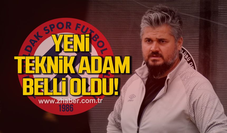 Yeni teknik adam belli oldu