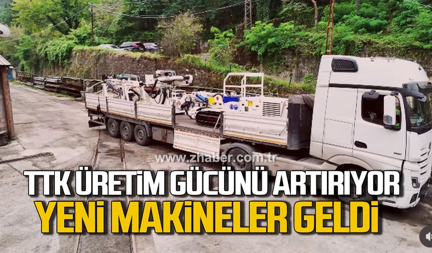 TTK Kozlu, Üzülmez ve Karadon’a Yeni Nesil Makineler
