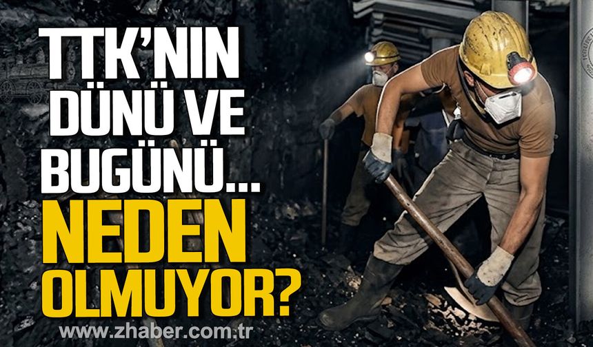 Şenol Avcı; "TTK'nın dünü ve bugünü. Neden olmuyor?"