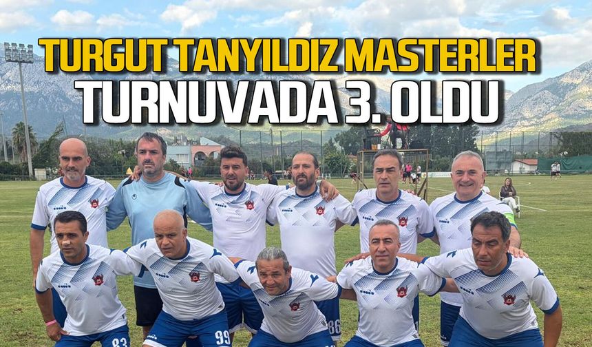Kdz. Ereğli Turgut Tanyıldız Masterler turnuvada 3. oldu