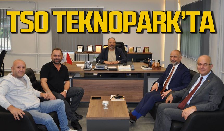 Zonguldak TSO heyeti Teknopark'ta