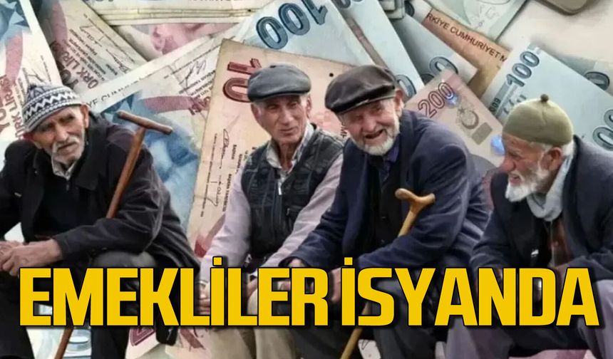 Emeklilerden hükümete tepki var!