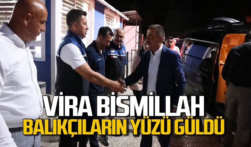Zonguldak Valisi Osman Hacıbektaşoğlu balıkçılarla buluştu: Vira Bismillah...!
