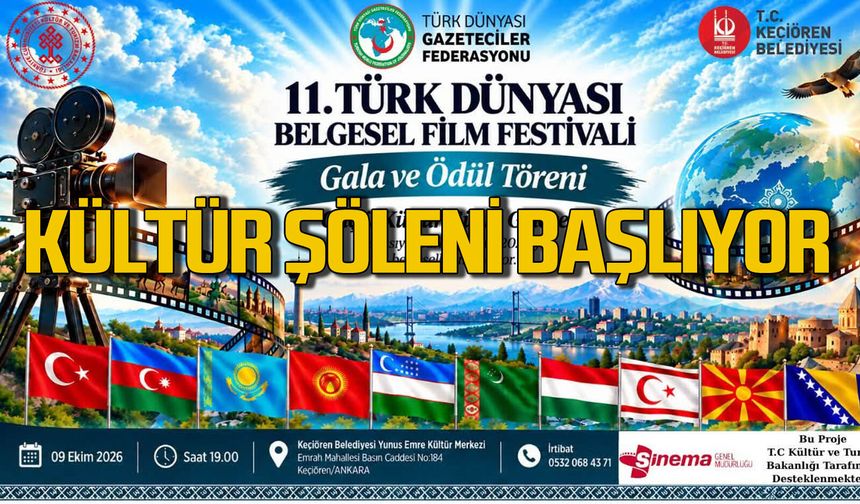 Türk Dünyası kültür şöleni başlıyor